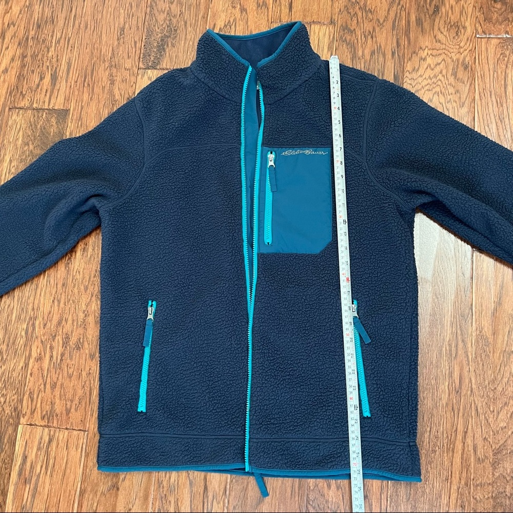 NEW. Eddie Bauer men’s sherpa jacket. - Picture 6 of 9
